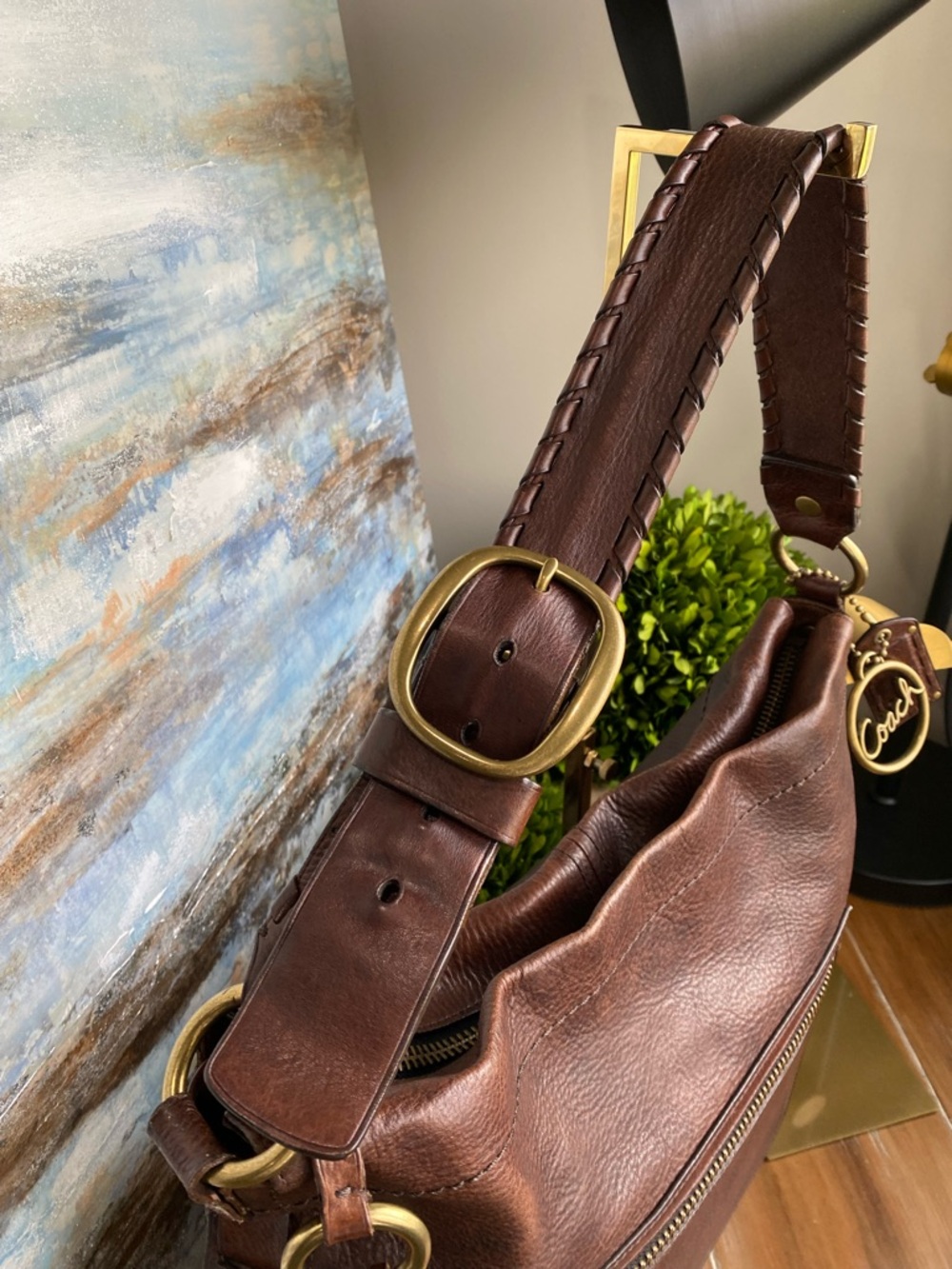 Coach XL Legacy Thompson Tote in Brown - Picture 6 of 17